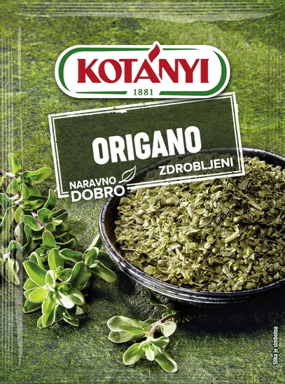 Drobljeni origano, Kotanyi, 8 g