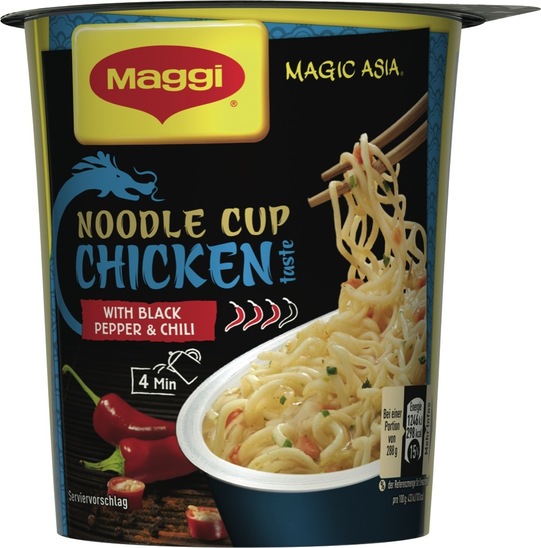 Instant rezanci v lončku, piščanec, Maggi, 63 g