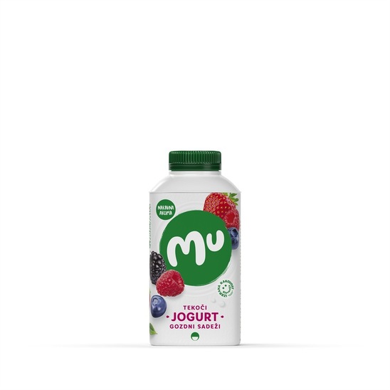 Sadni jogurt gozdni sadeži, 1,3 % m.m., Mu, 500 g