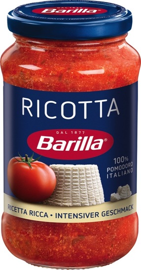 Paradižnikova omaka z ricotto, Barilla, 400 g