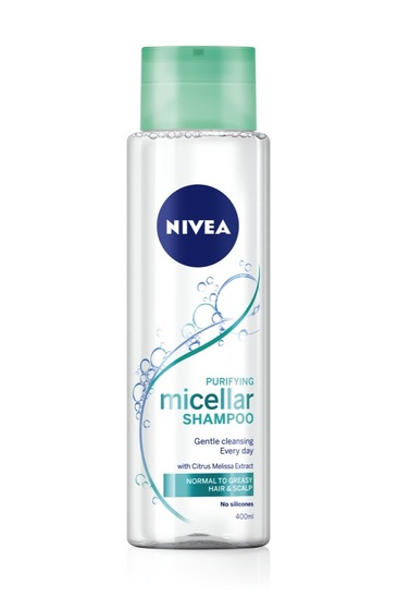 Šampon za mastne lase Micelarni, Nivea, 400 ml