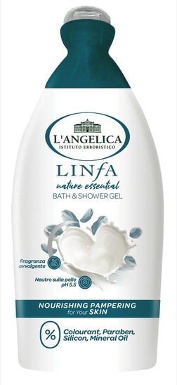 Gel za prhanje Officinals Supreme, linfa, L'Angelica, 500 ml