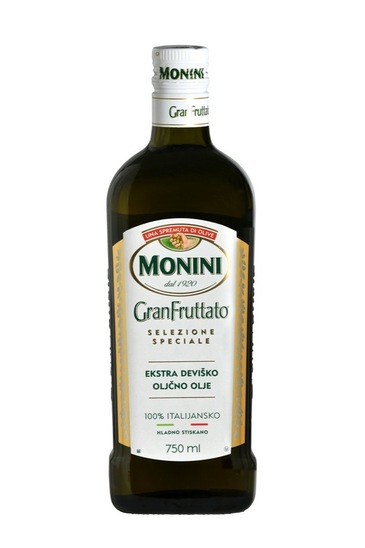 Extra deviško olivno olje, Monini Granfrutatto, 0,75 l