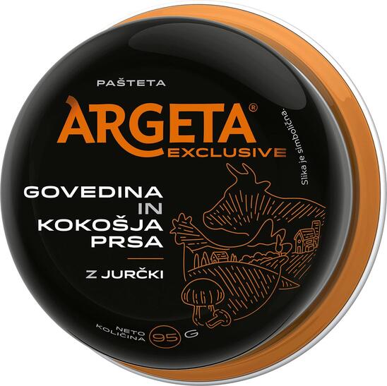 Pašteta z jurčki, Argeta, 95 g