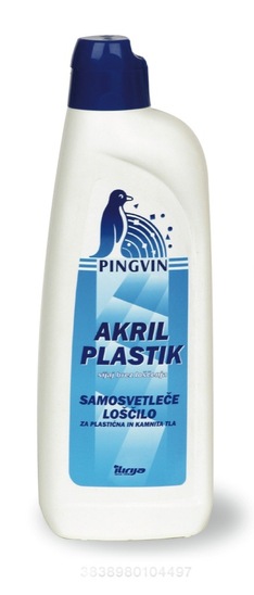 Loščilo za tla Ilirija Pingvin Akril Plastik, 750 ml