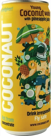 Kokosova tekočina z okusom ananasa, Coconaut, 320 ml