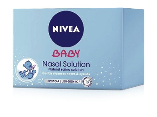 Otroška raztopina za nos Nivea Baby, 24 x 5 ml