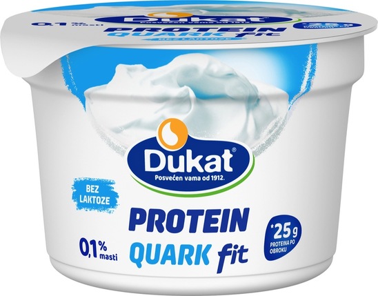 Skuta quark natural, FIT, 0,1 % m.m., 250 g