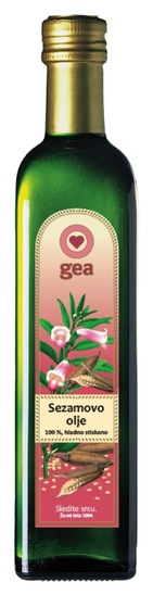 Sezamovo olje, Gea, 500 ml
