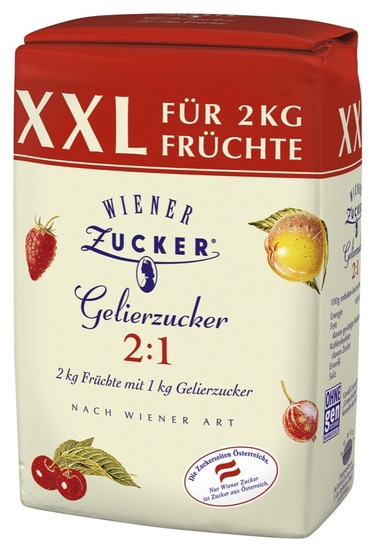 Želirni sladkor 2:1, XXL, Wiener 1 kg