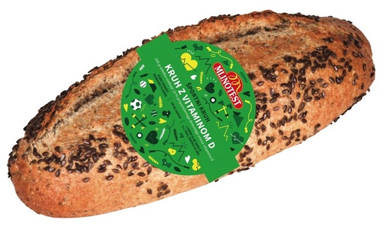 Kruh s semeni Vitamin D, Mlinotest, 300 g