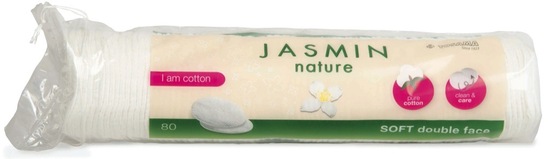 Vatirane blazinice Natur, soft double face, Jasmin, 80/1