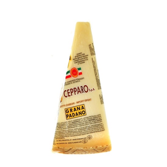 Trdi sir za ribanje Grana Padano, Cepparo, ZOP, pakirano, 300 g