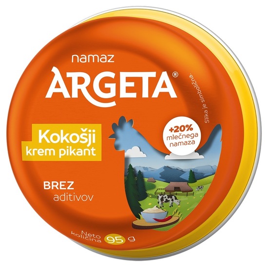 Pikantni kokošji namaz, Argeta, 95 g