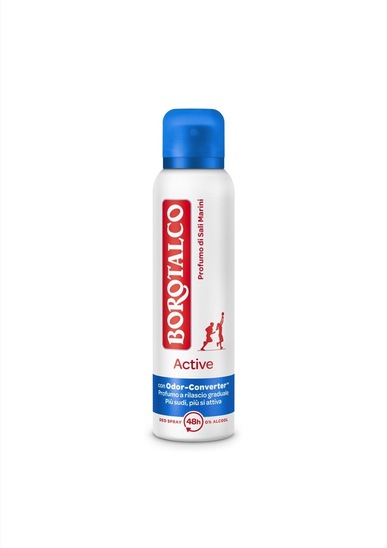 Deodorant Active Sea salt fresh sprej, Borotalco, 150 ml