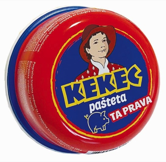 Jetrna pašteta, Kekec, 95 g