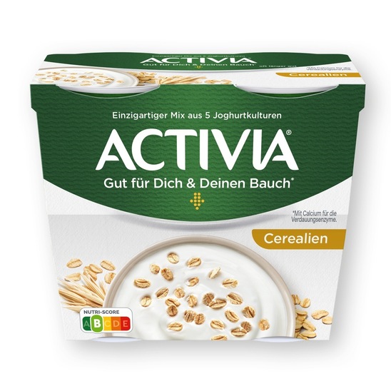 Jogurt z žiti, Activia, 4 x 115 g