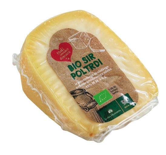 Bio poltrdi sir, 45 % m.m., pakirano, 250 g