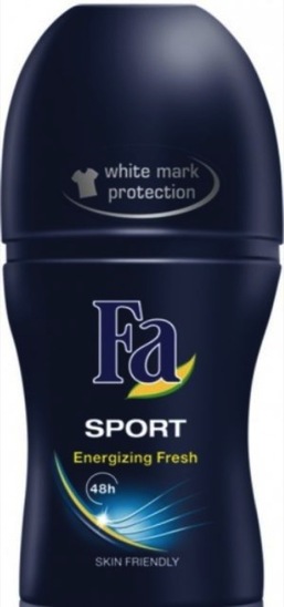Deodorant Sport Men roll on, Fa, 50 ml