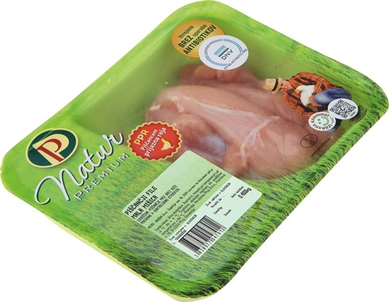 Piščančji mini file Natur Premium, Perutnine Ptuj, pakirano, 400 g, IK