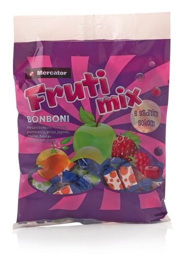 Bonboni Fruit mix, Mercator, 500 g