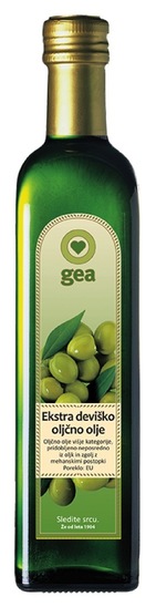 Ekstra deviško oljčno olje, Gea, 500 ml