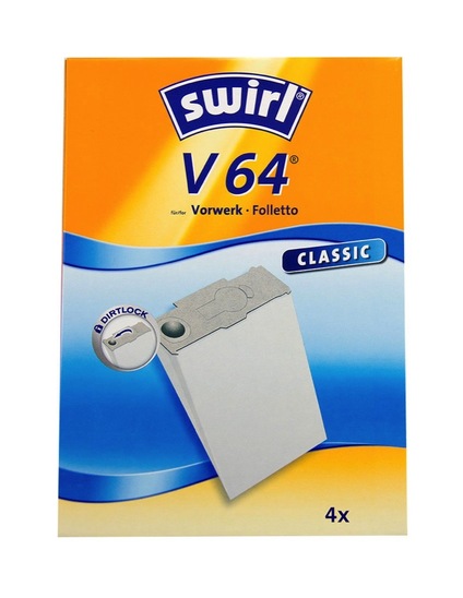 Vrečke za sesalnik Swirl V64, 4 kosi