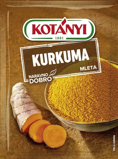 Mleta kurkuma, Kotanyi, 35 g