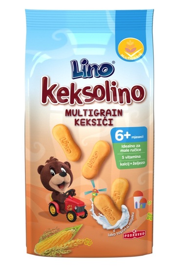 Multigrain keksi, Keksolino, Lino, 140 g