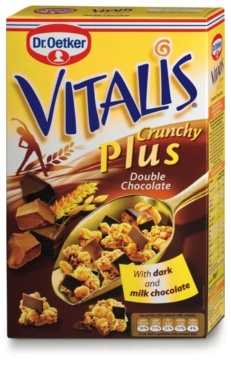 Muesli z dvojno čokolado, Vitalis, 300 g