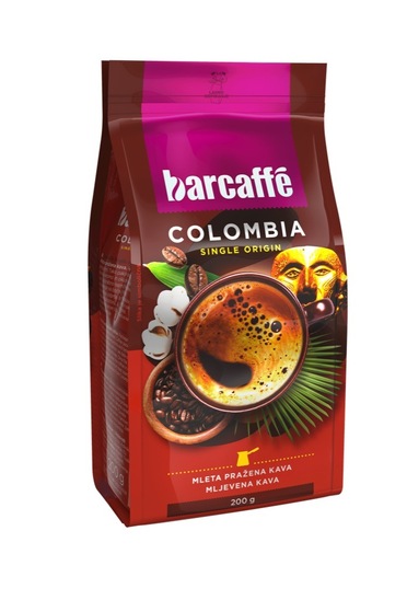 Mleta kava Colombia single origin, Barcaffe, 200 g