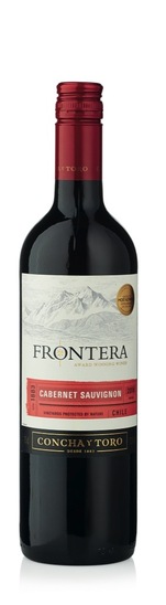 Cabernet sauvignon, vrhunsko rdeče vino, Frontera, 0,75 l