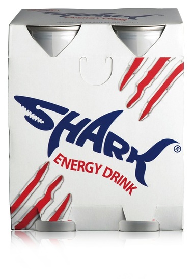 Energijski napitek, Shark, 4 x 250 ml