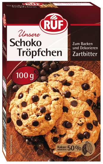 Čokoladne kapljice, Ruf, 100 g