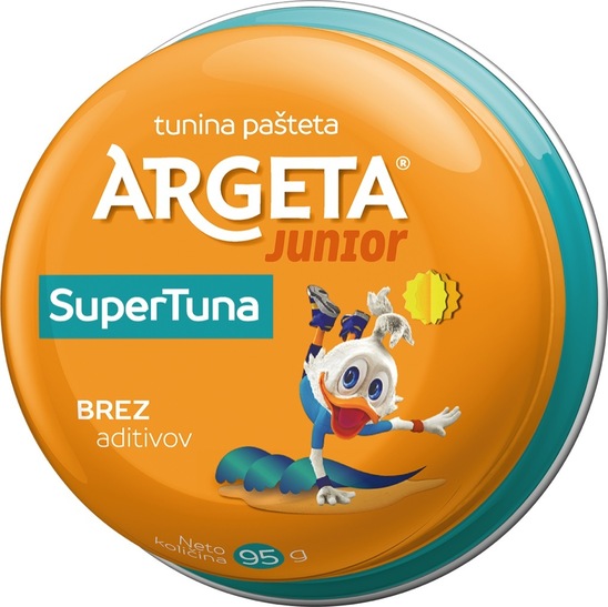 Tunina pašteta Junior, Argeta, 95 g