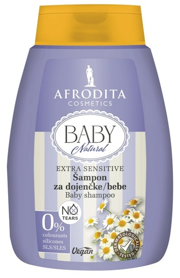 Otroški šampon, Extra sensitive, Afrodita, 200 ml