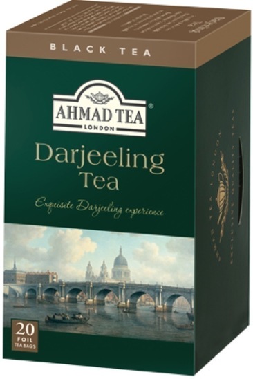 Čaj Ahmad črni, Darjeeling, 20 vrečk, 40 g