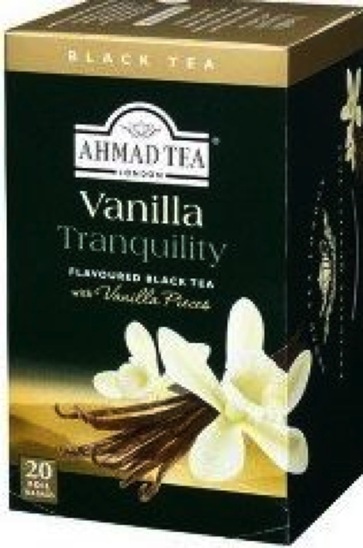 Črni čaj vanilija, Ahmad, 20 vrečk, 40 g