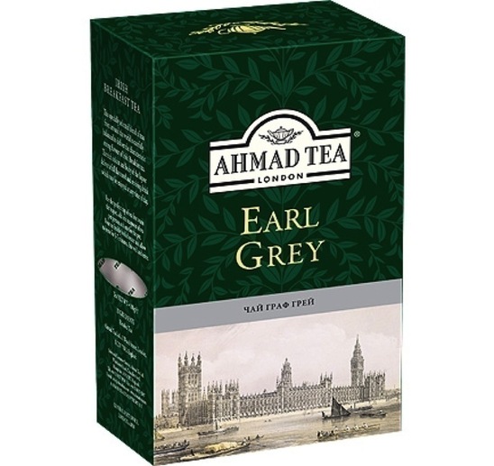 Črni čaj Earl Grey bergamotka, Ahmad, 100 g