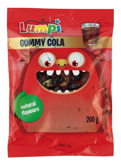 Bonboni Gummy Cola, Lumpi, 200 g