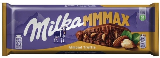 Čokolada Almond Truffle, Milka, 300 g