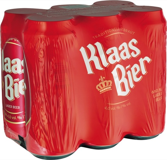 Pivo Klaas, 4,0 % alkohola, 6 x 0,5 l