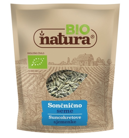 Bio sončnično seme, Natura, 200 g