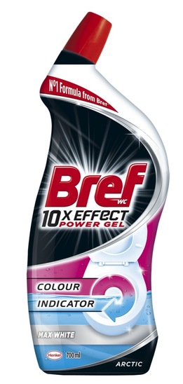 Čistilo wc Bref 10 x Effect Max, 700 ml