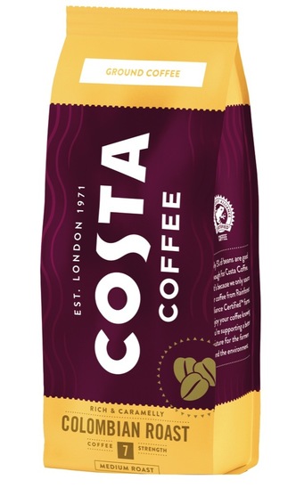 Mleta kava Colombia, Costa, 200 g