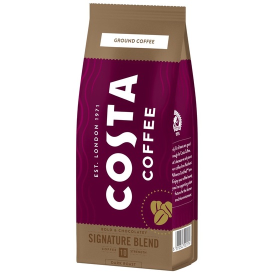 Mleta kava, temno pražena, Costa, 200 g