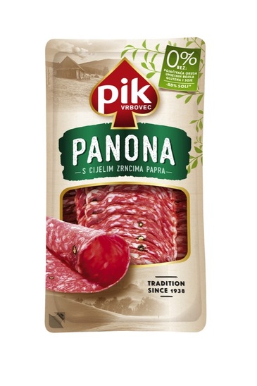 Narezek suha salama Panona, Pik Vrbovec, 100 g, pakirano