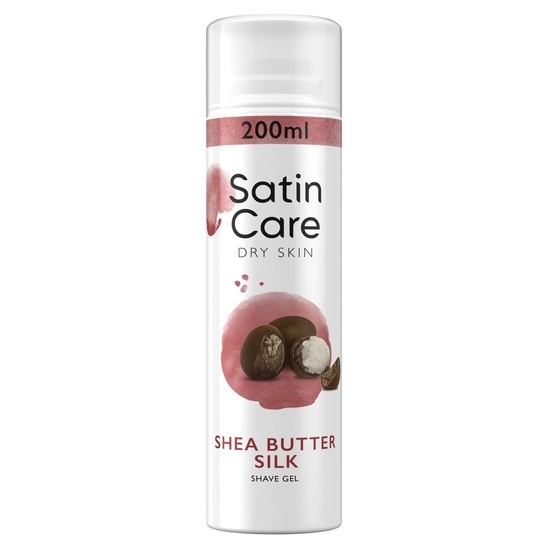 Gel za britje Satin Care Dry Skin, Venus, 200 ml