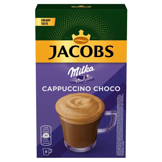Cappuccino Milka, Jacobs, 126 g
