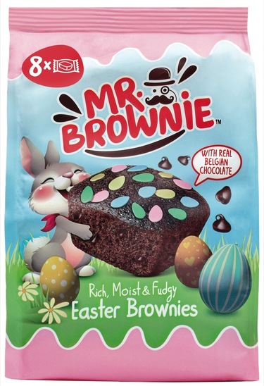 Velikonočno pecivo, mini brownie z belgijsko čokolado, Mr. Brownie, 200 g